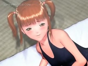 Bonded hentai gymnast submitted to tempting teasing