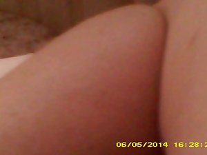 Buttocks and legs of aged slutty wife