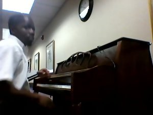 me playing Beethoven