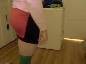 Another Example of a Spanking my sister got