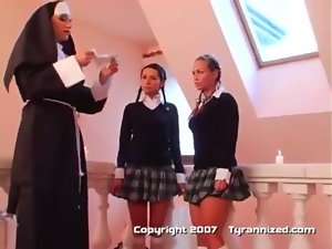 A Nun and 3 School Models